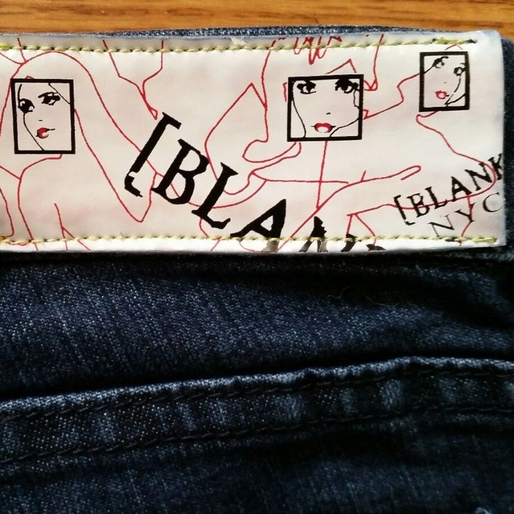 SOLD! Blank NYC Jeans Dark Skinny - Picture 5 of 6